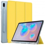 MoKo Samsung Galaxy Tab S6 Kalem Blmeli Klf (10.5 in)-Yellow