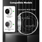 MoKo Samsung Galaxy Watch 8 40mm Kay-Silver