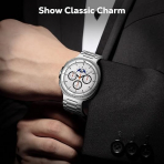 MoKo Samsung Galaxy Watch 8 44mm Kay-Silver