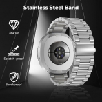 MoKo Samsung Galaxy Watch 8 44mm Kay-Silver