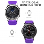 MoKo Samsung Gear S3 Soft Silikon Kay-Purple