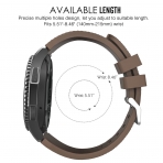 MoKo Samsung Gear S3 Soft Silikon Kay-Brown