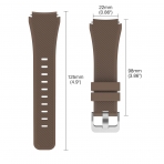 MoKo Samsung Gear S3 Soft Silikon Kay-Brown