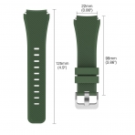 MoKo Samsung Gear S3 Soft Silikon Kay-Army Green