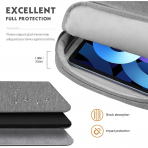 MoKo Stylish Tablet �antas�(12.9 in�)-Light Gray