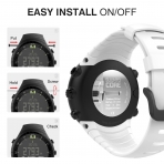 MoKo Suunto Core Yumuak Silikon Kay-White