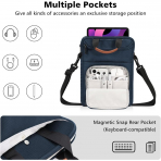 MoKo Tablet Omuz antas (9-11 in)-Indigo