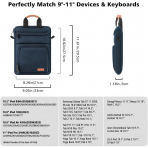 MoKo Tablet Omuz antas (9-11 in)-Indigo