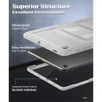MoKo Tam Korumal Galaxy Tab S6 Lite Klf (10.4 in)-Gray