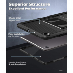 MoKo Tam Korumal Galaxy Tab S6 Lite Klf (10.4 in)-Black