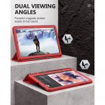 MoKo Rugged Galaxy Tab S6 Lite Klf (10.4 in)-Red