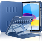 MoKo Apple iPad A16 Rugged Klf (11 in)-Navy Blue