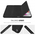 MoKo iPad Kalem Blmeli Klf (10.2 in)(7.Nesil)-Black