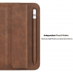 MoKo iPad Pro Tablet Klf (12.9 in)-Brown