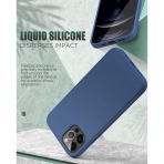 MoKo iPhone 12 Silikon Klf-Navy Blue