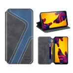 Mobesv Smiley Huawei P20 Lite Czdan Klf-Black Dark Blue