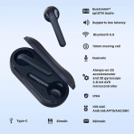 Mobvoi TicPods 2 Pro Plus True Wireless Kulak i Kulaklk-Navy