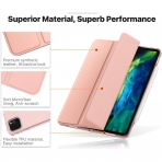 Moko iPad Pro Standl Klf (11 in)(2.Nesil)-Rose gold