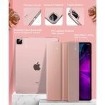 Moko iPad Pro/Air Standl Klf (12.9/13 in)-Rose gold