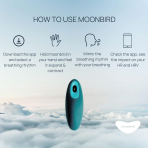 Moonbird Akll Solunum ve Meditasyon Cihaz-Blue Green