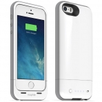 Mophie Apple iPhone 5 / 5S / SE Bataryal Klf (2100 mAh)-White