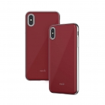 Moshi iPhone XS Max iGlaze Serisi Klf (MIL-STD-810G)-Red