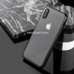 Moshi iPhone X Vitros Klf (MIL-STD-810G)-Raven Black