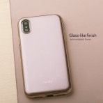 Moshi iPhone X iGlaze Stylish Klf (MIL-STD-810G)-Pink