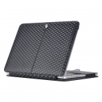 Mosiso MacBook Pro Book 3 Boyutlu Deri Klf (13 in)-Black
