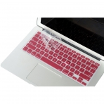 Mosiso MacBook Air 11 in Keyboard Kapakl Klf-Wine Red