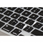 Mosiso MacBook Air 11 in Keyboard Kapakl Klf-Black