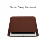 Mosiso Apple iPad Pro Deri Klf (10.5 in)-Brown