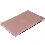 Mosiso MacBook Air 13 in Plastik Sert Kapak Klf-Rose Gold