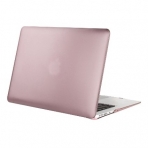 Mosiso MacBook Air 13 in Plastik Sert Kapak Klf-Rose Gold