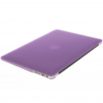 Mosiso MacBook Air 13 in Plastik Sert Kapak Klf-Light Purple