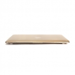 Mosiso MacBook Air 13 in Plastik Sert Kapak Klf-Gold