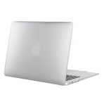 Mosiso MacBook Air 13 in Plastik Sert Kapak Klf-Silver