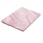 Mosiso Macbook Pro Retina Mermer Desenli Klf (15.4 in)-Pink Marble