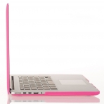 Mosiso MacBook Pro 13 in� Retina Plastik Sert K�l�f Kapak-Rose Red