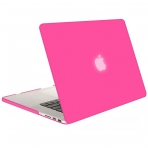 Mosiso MacBook Pro 13 in� Retina Plastik Sert K�l�f Kapak-Rose Red