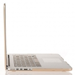 Mosiso MacBook Pro 13 in� Retina Plastik Sert K�l�f Kapak-Gold