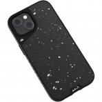 Mous Apple iPhone 15 MagSafe Uyumlu Darbeye Dayankl Klf -Black Fabric
