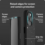Mous iPhone 15 Pro Max MagSafe Uyumlu Klf -Black Fabric