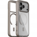Mous Clear iPhone 18 Pro MagSafe K�l�f-Dark Sand