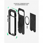 Mous Limitless Aramid Google Pixel 11 Pro Uyumlu K�l�f-Speckled Black