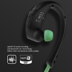 Mpow Cheetah Bluetooth 4.1 Kablosuz Kancal Kulaklk-Green