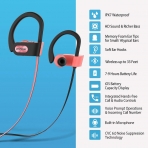 Mpow Flame Bluetooth Kancal Kulaklk-Black Pink