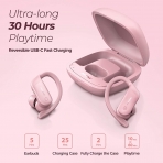 Mpow Flame Lite Bluetooth Kancal Kulaklk-Pink