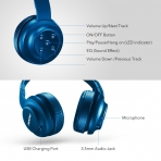 Mpow H2 Bluetooth Kulak st Kulaklk-Blue