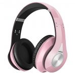 Mpow Stereo Kablosuz Bluetooth Hi-Fi Kulak st Kulaklk-Pink
